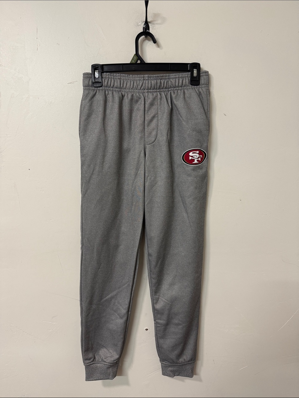 San Francisco 49ers Gray Logo Jogger Sweatpants